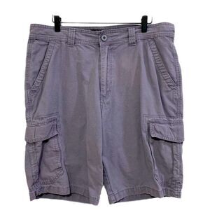 Cargo Supplies North Bay Cargo Shorts Ripstop Gray Men's 36.